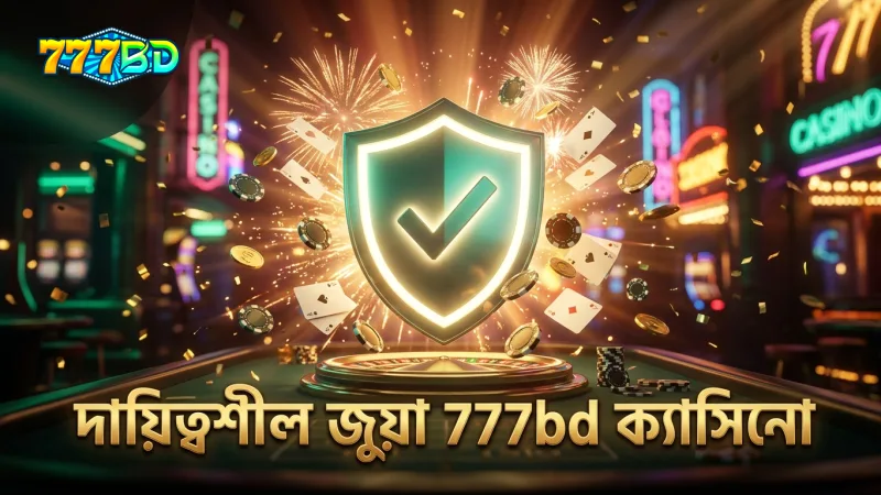 777bd ক্যাসিনোতে দায়িত্বশীলভাবে জুয়া খেলার জন্য প্রয়োজনীয় নির্দেশনা মেনে চলুন