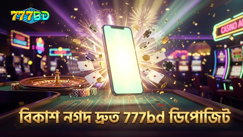 বিকাশ ও নগদে 777bd ডিপোজিট দ্রুত সম্পন্ন হয়