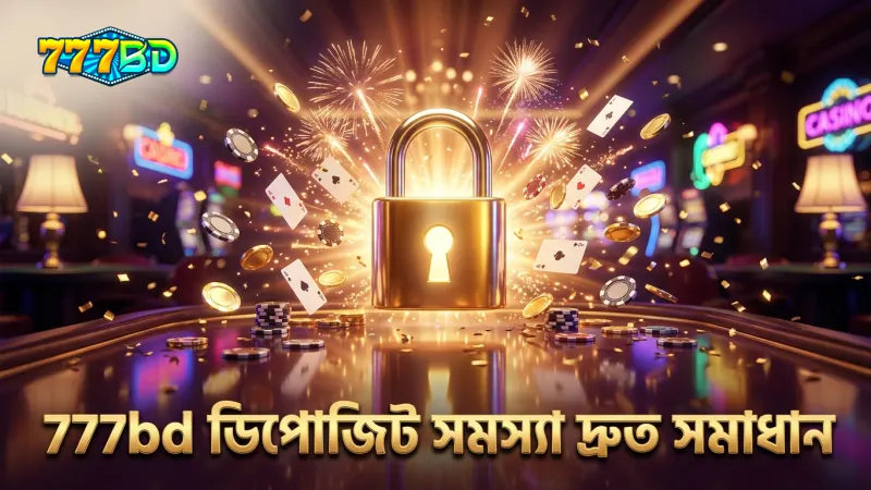 777bd ডিপোজিট আটকে গেলে সময়মতো সমস্যা সমাধান জরুরি