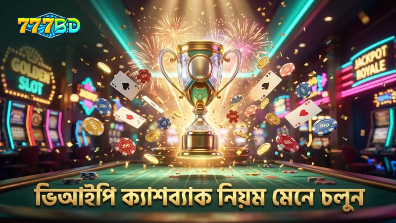 ভিআইপি সদস্যদের জন্য ক্যাশব্যাক ও রিওয়ার্ড পেতে 777bd-এর নিয়ম মেনে চলুন