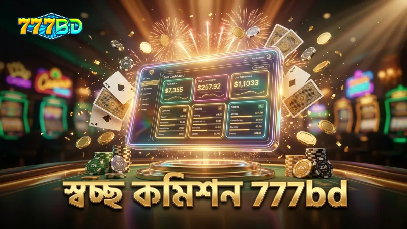 777bd অ্যাফিলিয়েট প্রোগ্রামে স্বচ্ছ কমিশন ট্র্যাকিং নিশ্চিত করে।