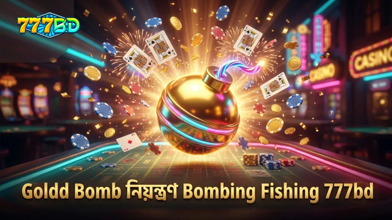 Bombing Fishing-এ গোল্ড বোম্ব ব্যবহারে সুনির্দিষ্ট নিয়ন্ত্রণ।