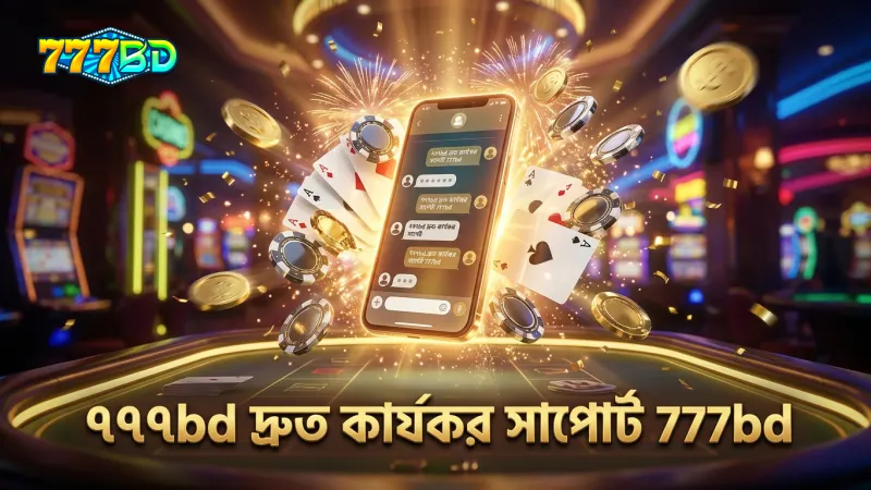 ৭৭৭bd কাস্টমার সাপোর্ট দ্রুত এবং কার্যকর সেবা প্রদান করে।