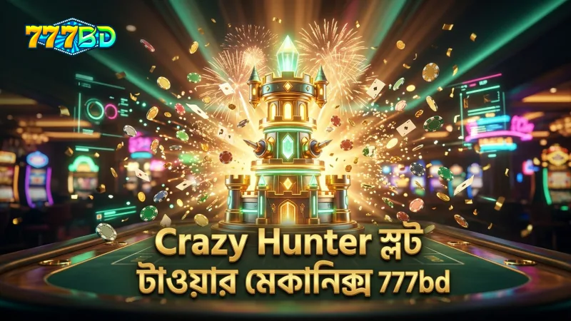 Crazy Hunter স্লটের টাওয়ার ডিফেন্স মেকানিক্স বুঝে খেলুন সাবধানে