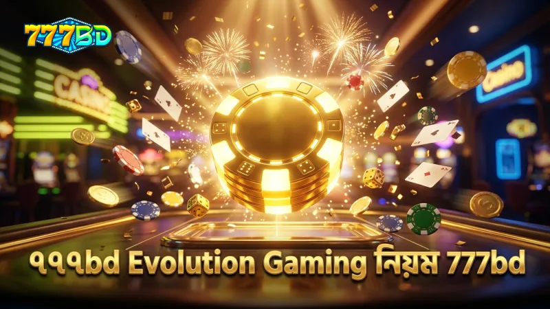 ৭৭৭bd এর অফিসিয়াল Evolution Gaming নিয়ম মেনে বেটিং উন্নত করুন