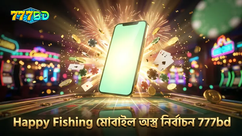 Happy Fishing গেমে মোবাইল থেকে দ্রুত অস্ত্র নির্বাচন সুবিধা