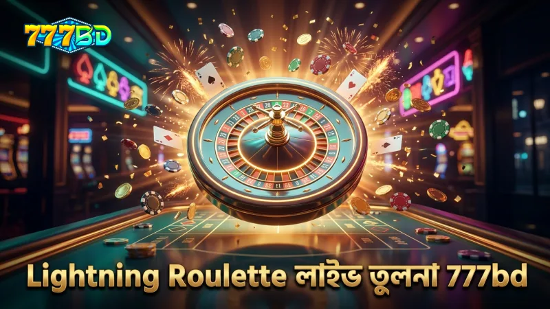Lightning Roulette লাইভ ও সাধারণ রুলেটের মূল পার্থক্য ব্যাখ্যা করে।