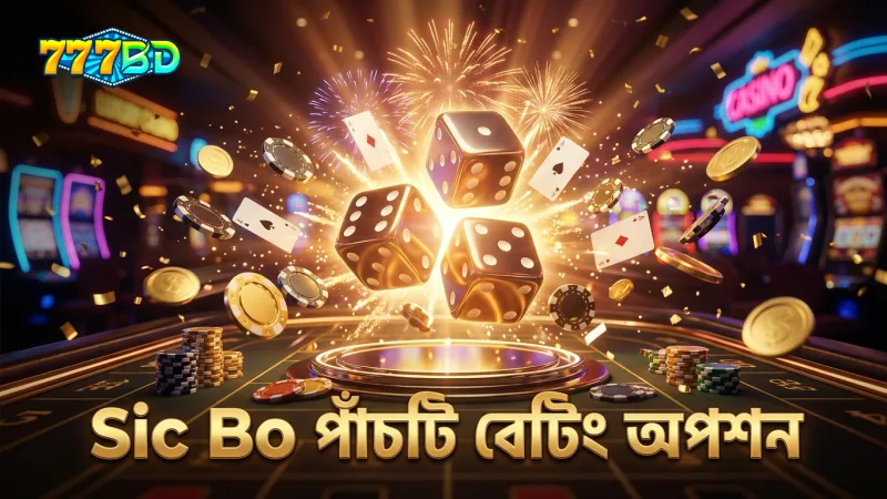 Sic Bo এর পাঁচটি বেটিং অপশনের বিস্তারিত তথ্য