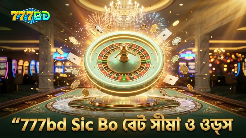 777bd প্ল্যাটফর্মে Sic Bo লাইভ বেটের সীমা ও ওডস বিশ্লেষণ