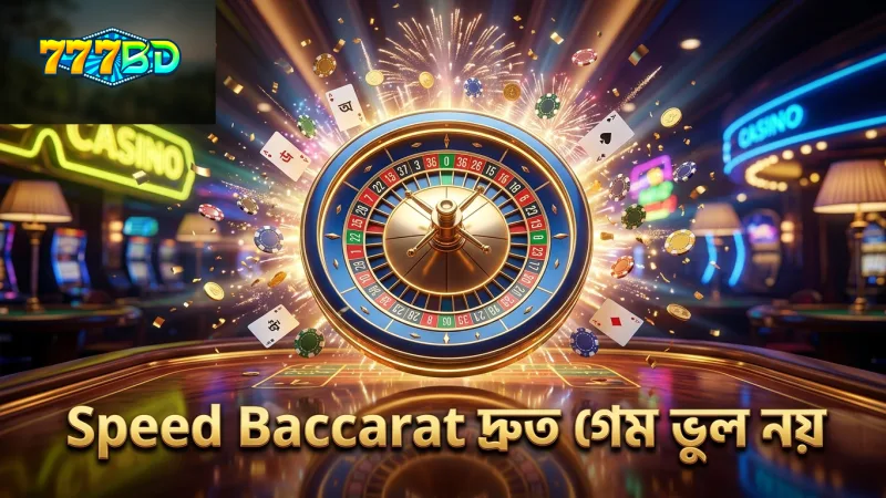 Speed Baccarat-এ দ্রুত গেম মানেই জয়ের নিশ্চয়তা নয়।