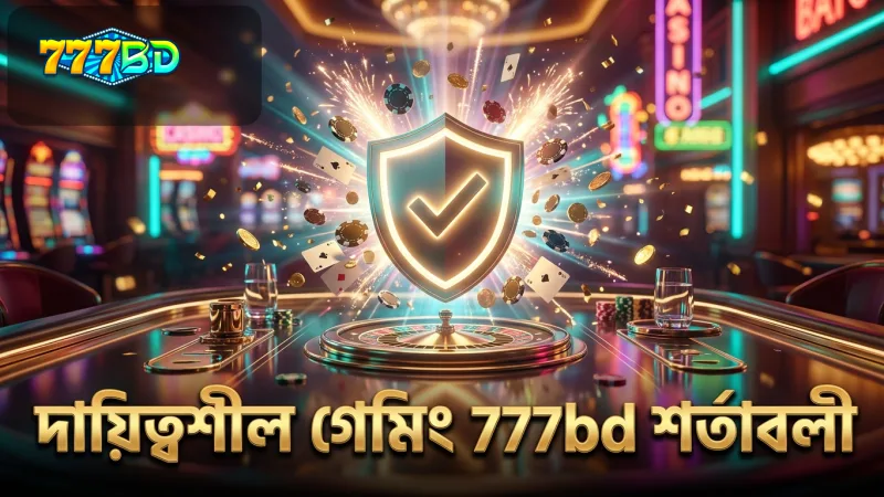 দায়িত্বশীল গেমিং নিশ্চিত করতে 777bd শর্তাবলী কঠোরভাবে পালন করে
